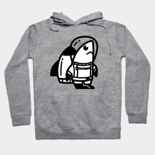 Rocket shark Hoodie